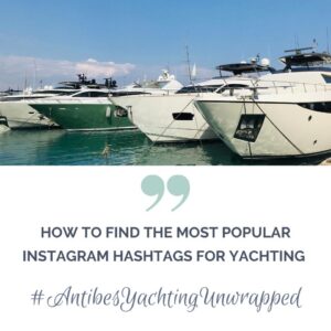 instagram hashtags yachting