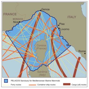 shipping routes mediterranean