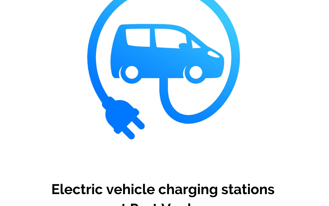 Electric vehicle charging stations at Port Vauban