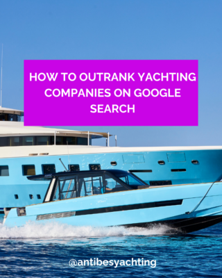 how to outrank yachting companies on google search