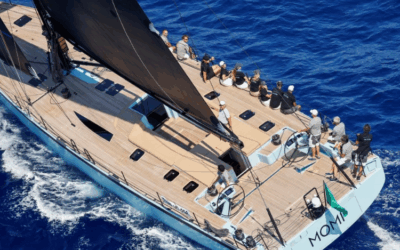 S/Y MOMI M80 for Sale: A Carbon Maxi That Blends Race Power with Refined Cruise Life