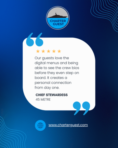 Our customers let us know Charter Guest transforms their guest experience Our customers let us know Charter Guest transforms their guest experience